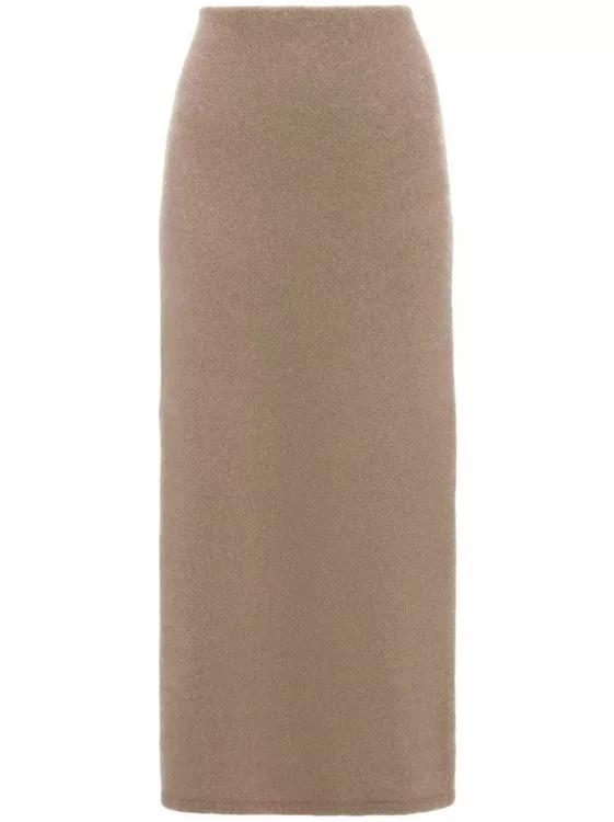 J.W.Anderson - Side-Slit Tube Skirt - Größe S - brown