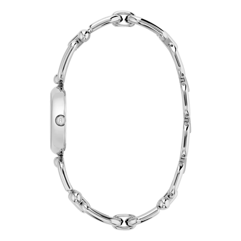 Furla Quarzuhr Quarz-Analoguhr Furla Mianuvola silber(Image 2)
