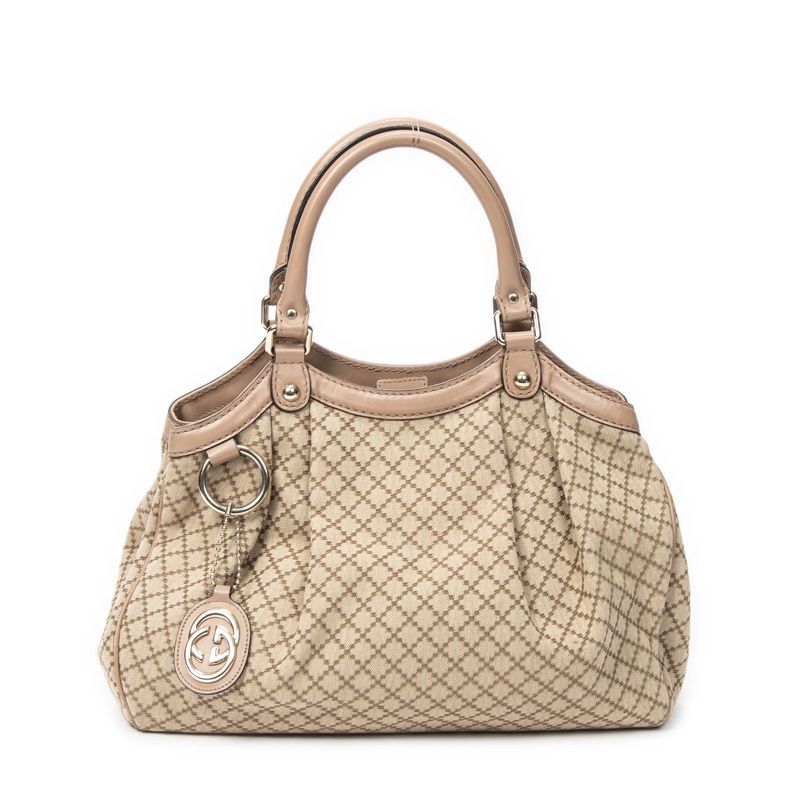 Gucci Crossbody Bag Small Sukey Tote beige