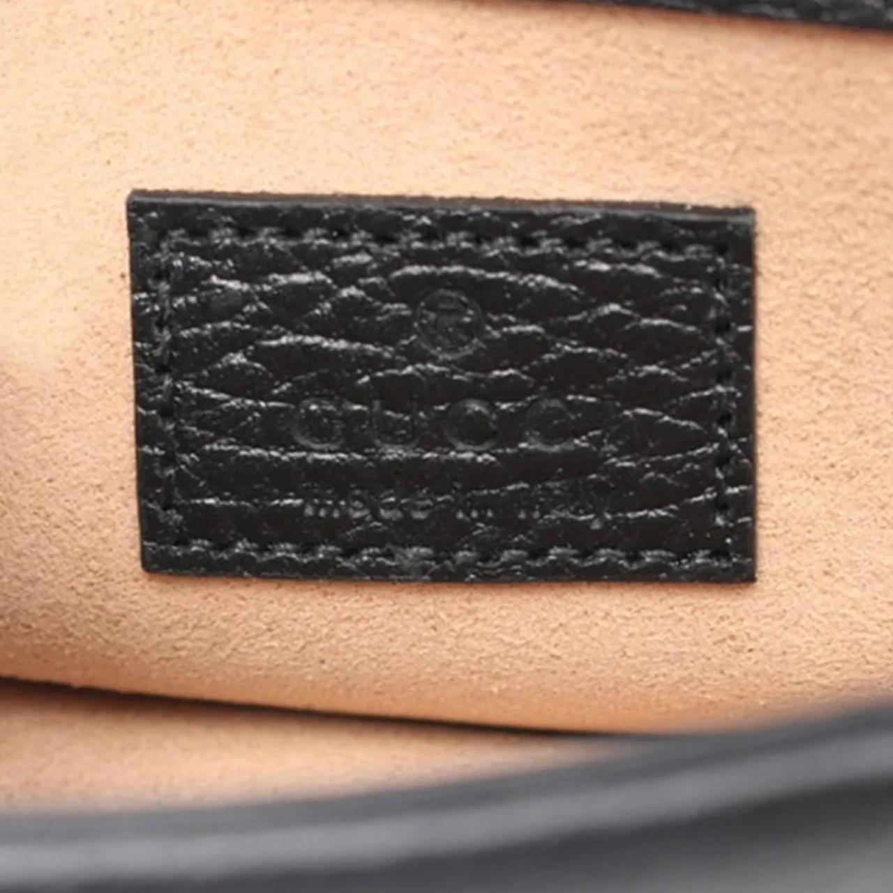 Thumbnail - Gucci Hobo Bags - 2016-2023 Super Mini Dionysus Leather Crossbody Ba - Gr. unisize - in Schwarz - für Damen