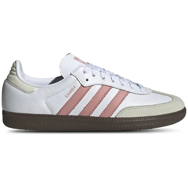 Adidas Low-Top-Sneaker adidas Samba OG White Wonder Mauve (Women's) weiß