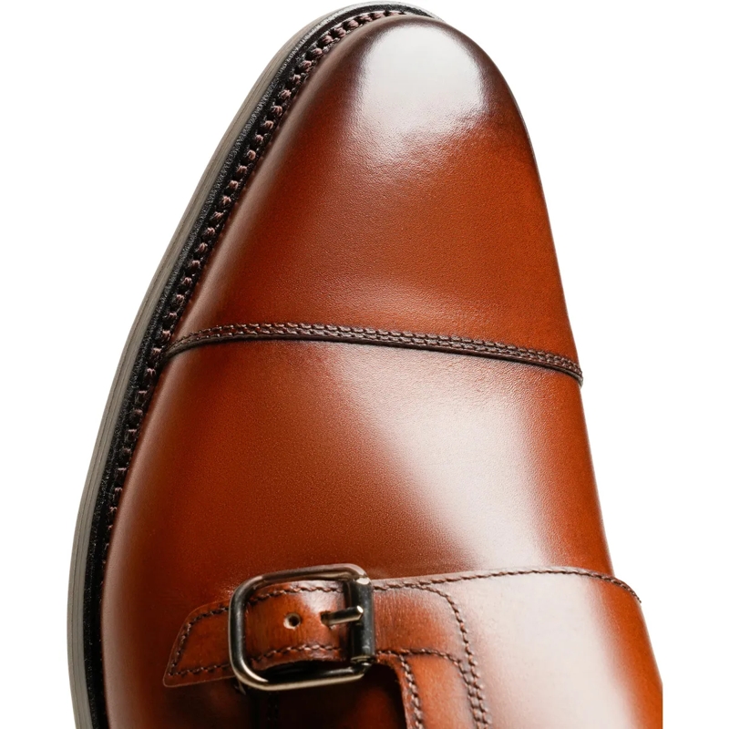 Henry Stevens Monkstraps Schnallenschuhe Marshall CDM mittel-braun(Image 3)
