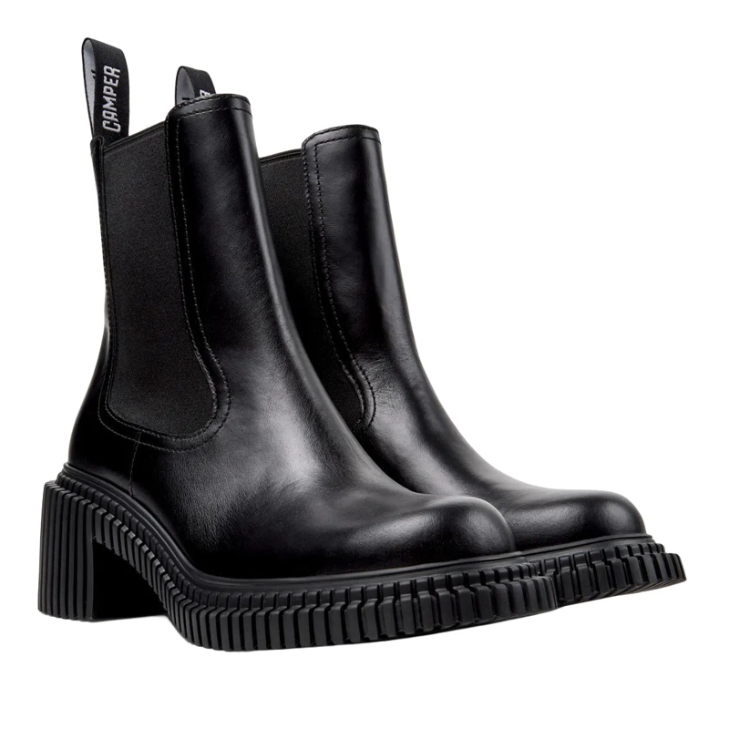 Camper Stiefel Der Pix London, Ihr leichter Wohlfühl-Absatzschuh, schwarz(Image 2)