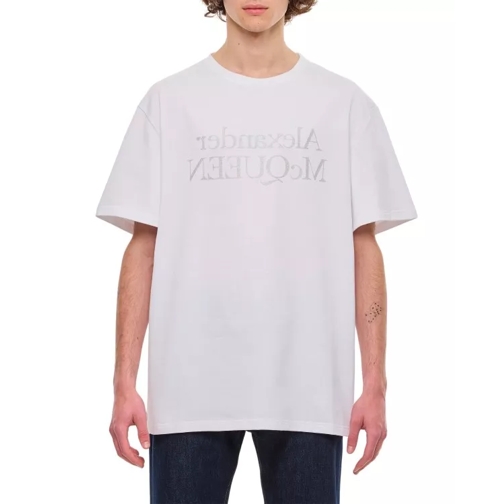 Alexander McQueen Round Neck T-Shirt White 