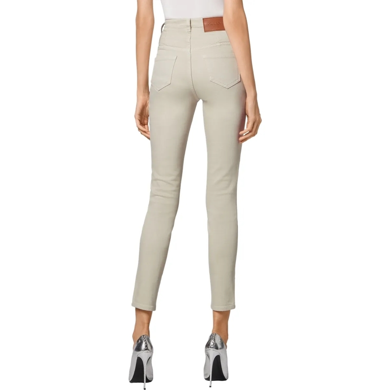 Philipp Plein Skinny-Leg-Jeans Jeggings Iconic Plein beige(Image 2)