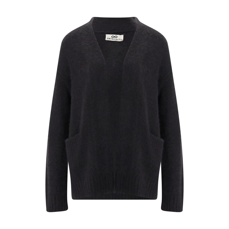 Sminfinity Cardigan Cardigan aus Kaschmir & Seide braun