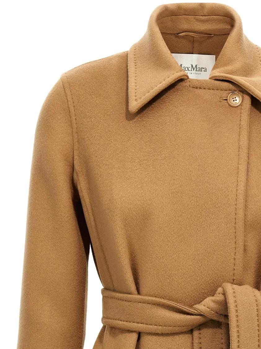 Max Mara 'Artur' Coat Brown Trenchcoat