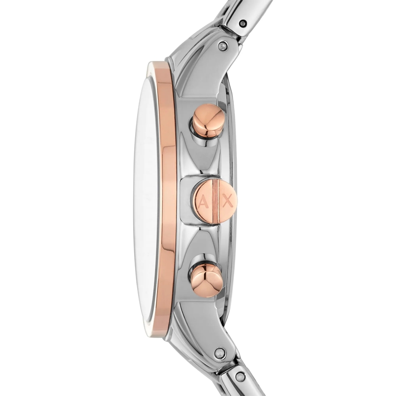 Armani Exchange Automatikuhr AX4331 Ladies Lady Banks Watch Silver/Roségold(Image 5)