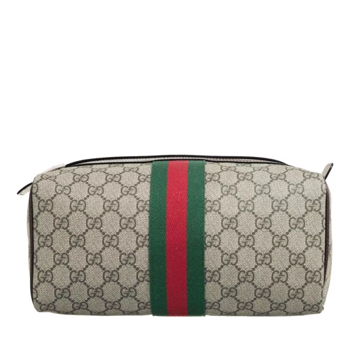 Gucci Toiletry Case Beige Cosmetic Case