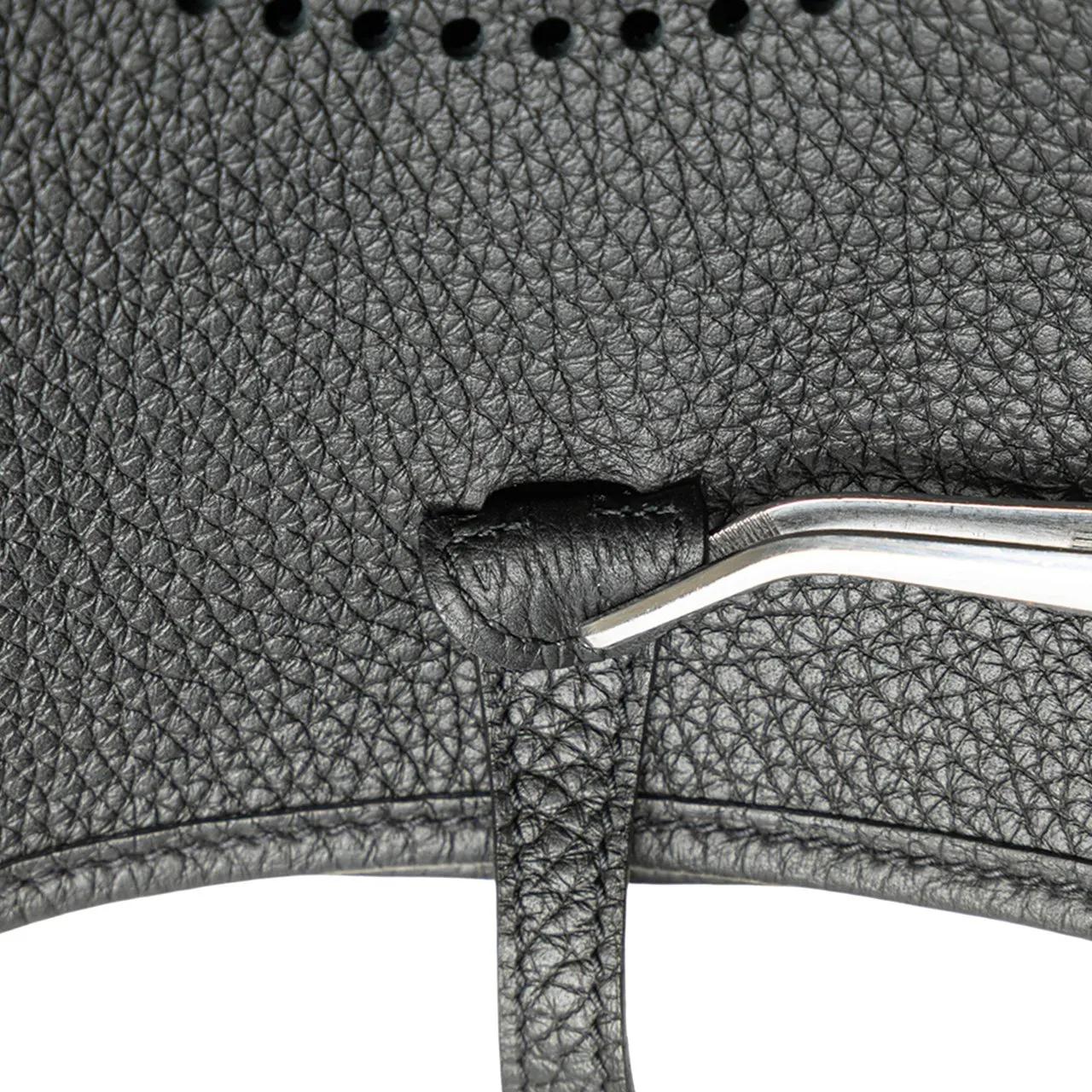 Thumbnail - Hermès Hobo Bags - Clemence Evelyne TPM - Gr. unisize - in Schwarz - für Damen