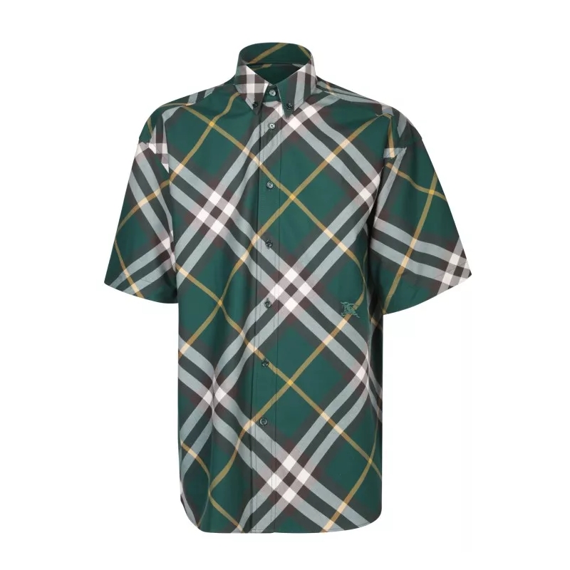 Burberry  Cotton Shirt Green