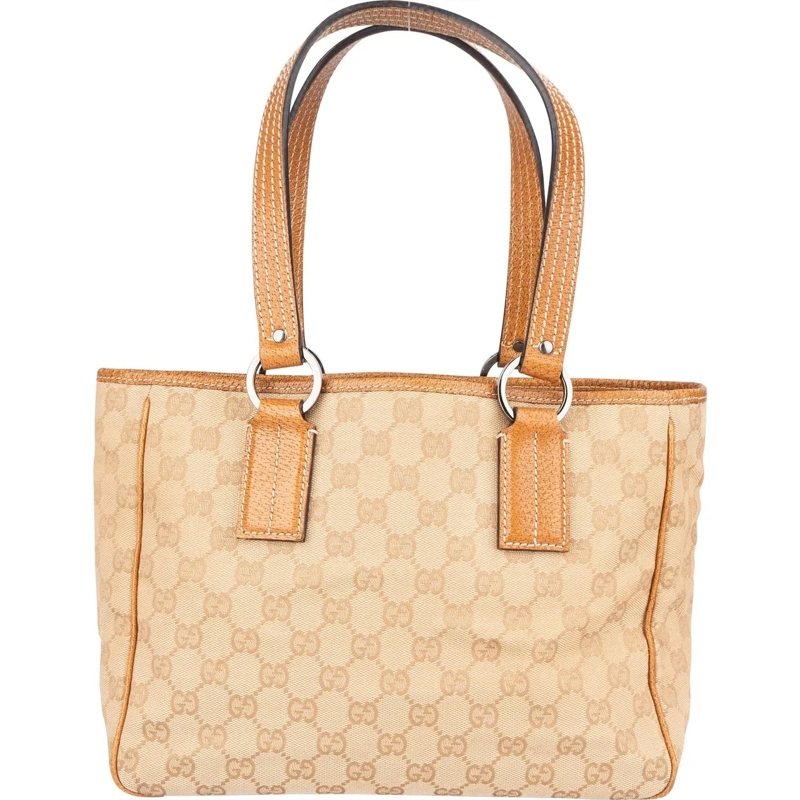 Gucci Schultertasche Gucci GG Monogram Handbag braun