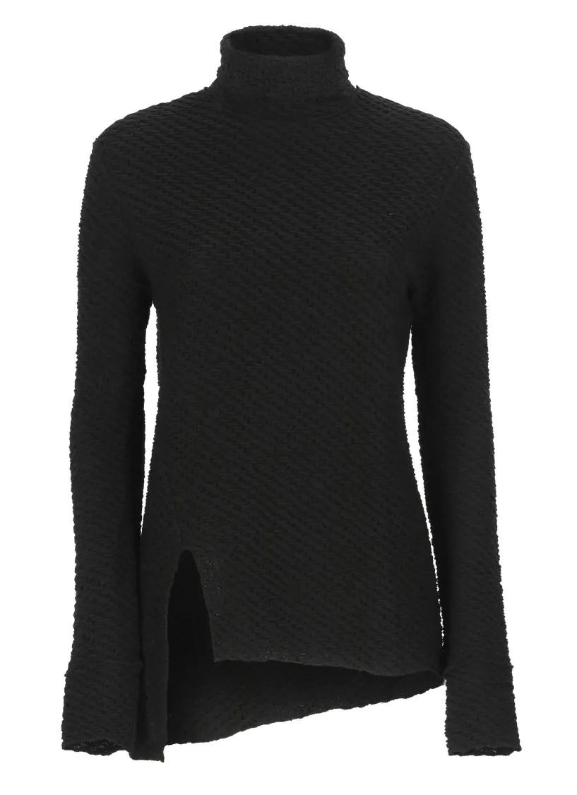 Nu - Black Wool Sweater - Größe 2 - schwarz