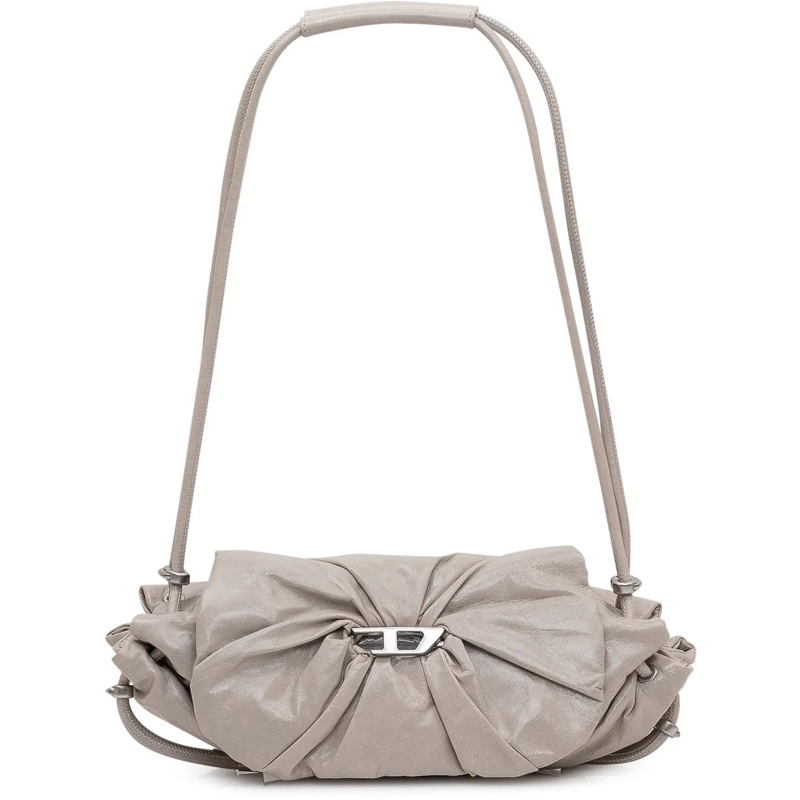 Diesel Sac à bandoulière Borsa a Spalla Scrunch-D taupe