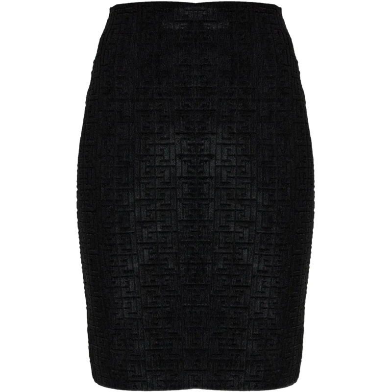 Balmain Midirock Skirts Black schwarz