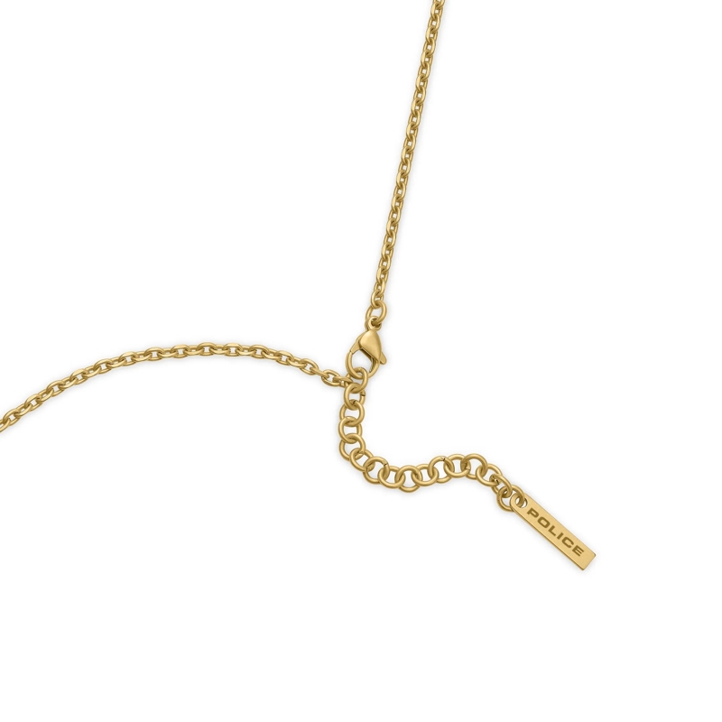 Police  Herrenkette Identity- Herrenkette- Farbe: silbe gold(Image 3)