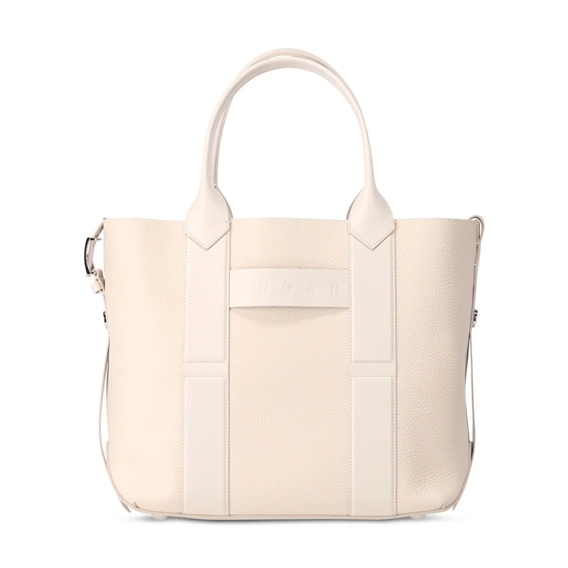 Hogan Boodschappentas Shopper Script Shopping Media Beige