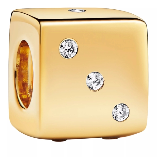Pandora 14k Gold-plated unique metal blend  Cubic Zirconia Gold Pendant