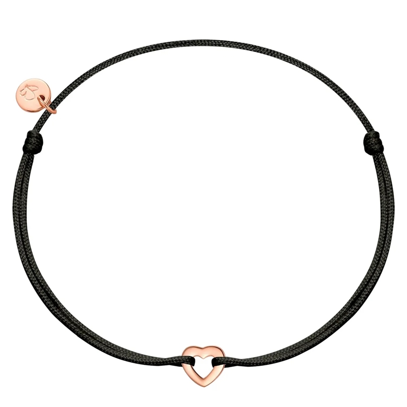 Glanzstücke München Armband Sterling Silber Armband Herz rosegold