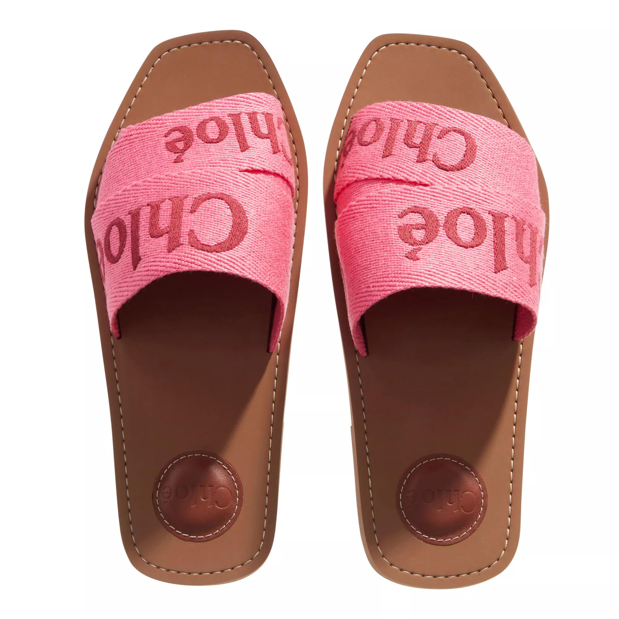 Pink chloe slides new arrivals