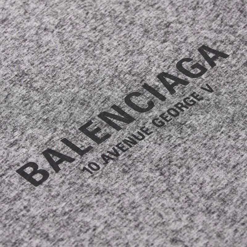 Balenciaga T-Shirt T-Shirt aus Baumwolle grau(Image 4)