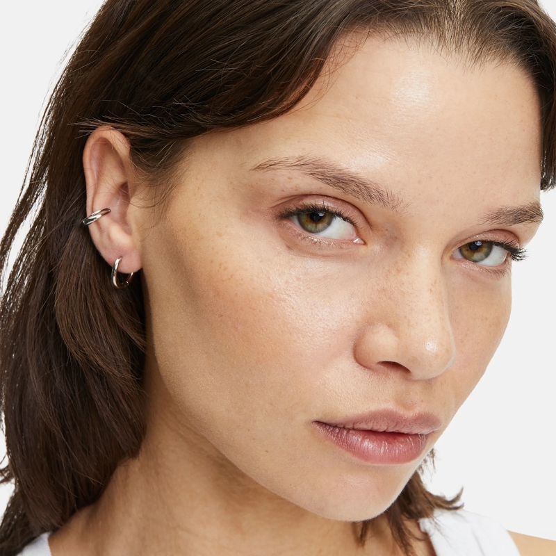 Liebeskind Berlin Ohrstecker Edelstahl The Organic Creole silber(Image 3)