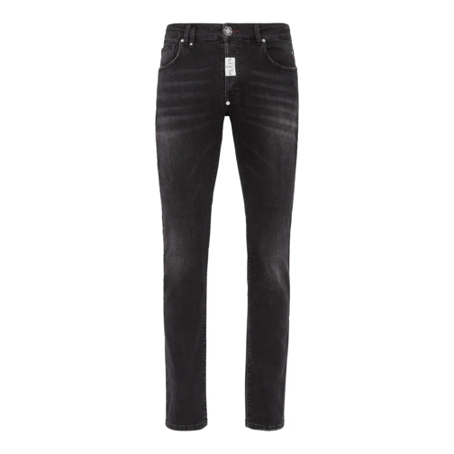 Philipp Plein Jeans mit geradem Bein Jeans Regular Fit schwarz