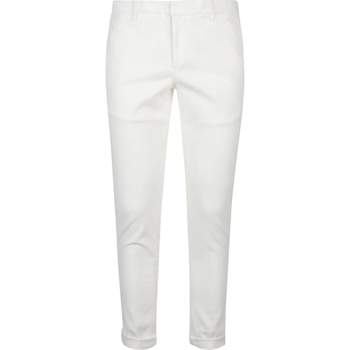 Dondup Pantalon décontracté Gaubert Pant White weiß