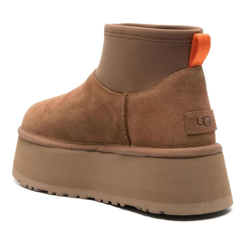 UGG Stiefel W Classic Mini Dipper Boots - Leather - Brown Brown(Image 3)