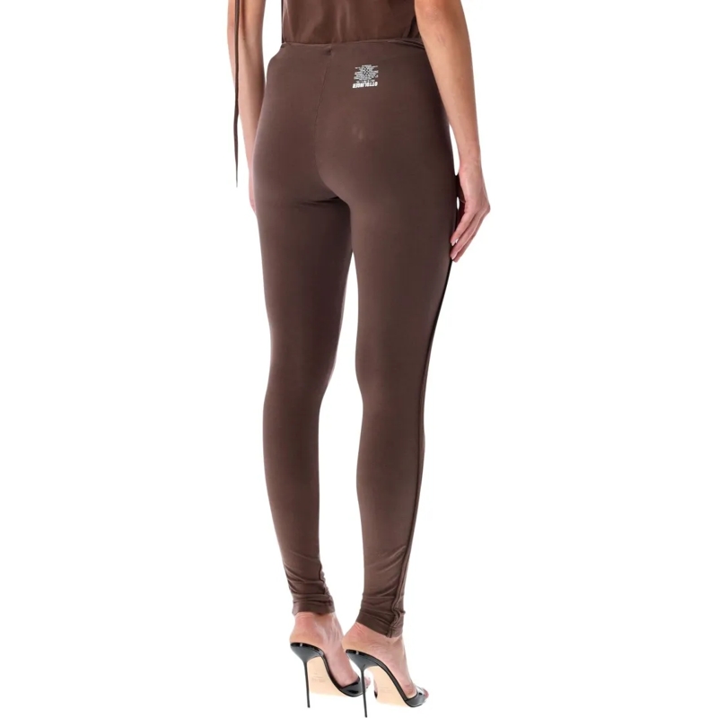 Ottolinger Leggings Sculpted Hip Brown Organic Cotton Leggings Brown