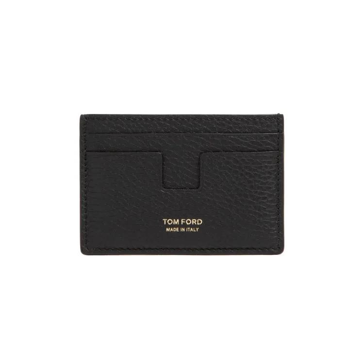 Tom Ford Portemonnaies - Leather Cards Holder - Gr. unisize - in Schwarz - für Damen