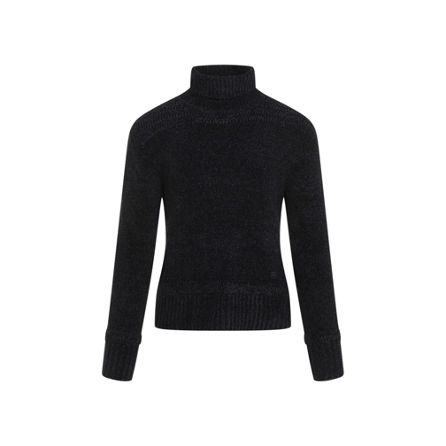 Givenchy Viscose Pullover Blue Trui