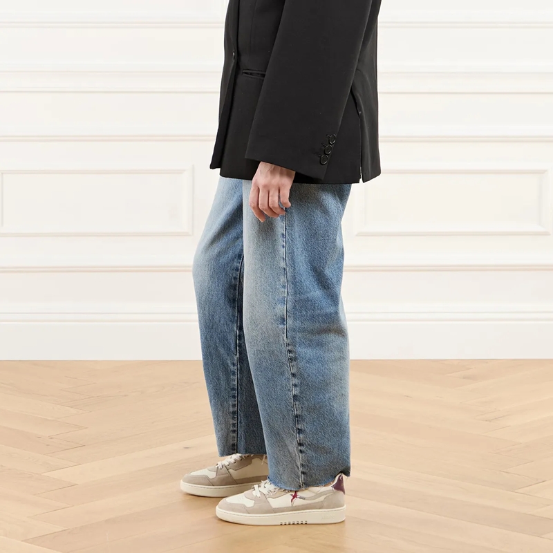 Axel Arigato Lage-top sneaker Dice Lo Bee Bird Sneaker Light Beige/Dark Burgundy(Image 3)