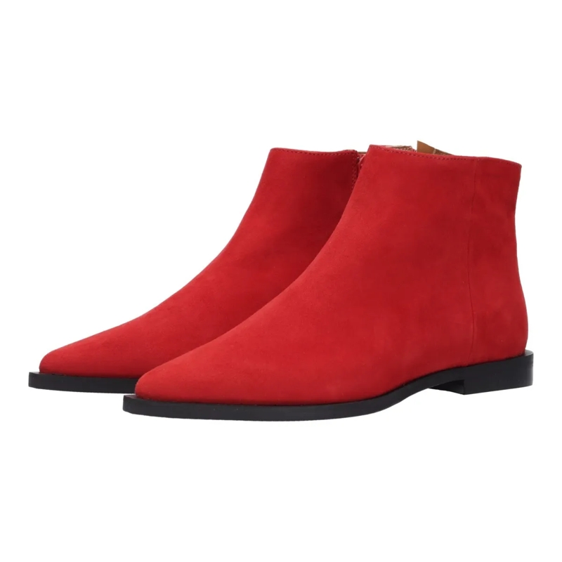 Thea Mika Stiefel Stiefeletten rot