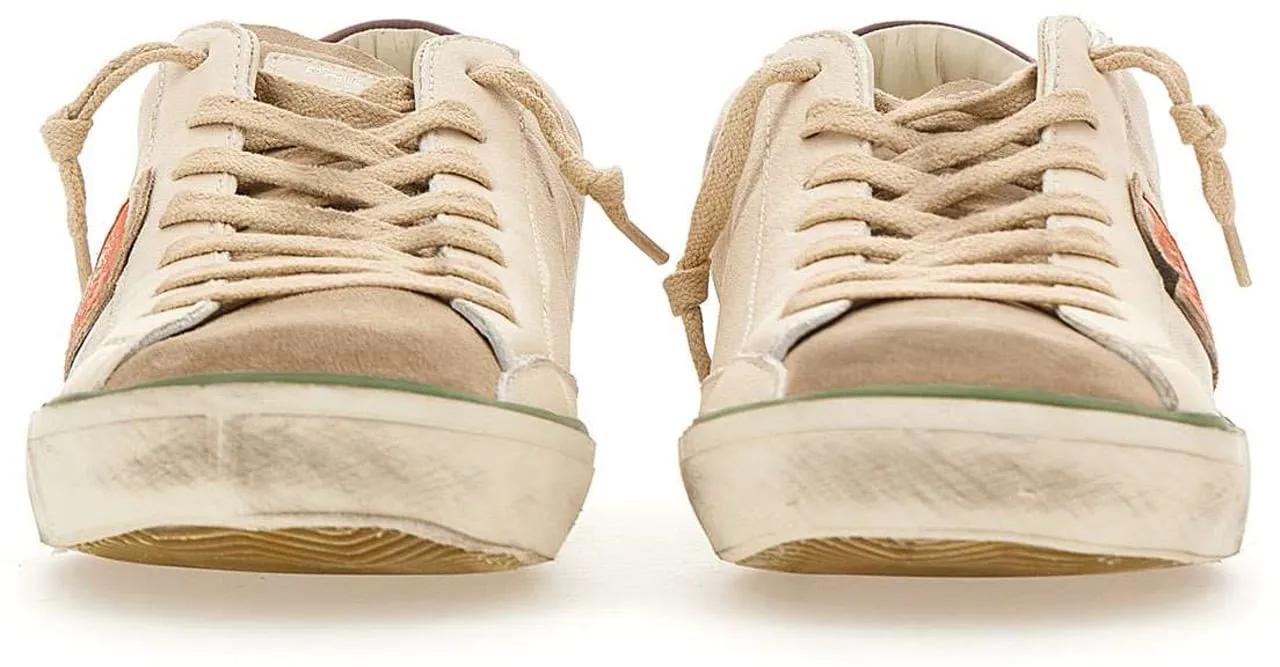 Thumbnail - Philippe Model Low-Top Sneaker - Sneakers Bianco Arancio - Gr. 42 (EU) - in Bunt - für Damen