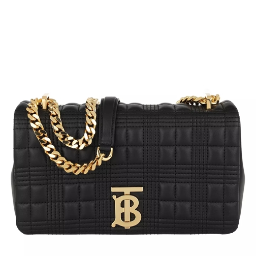 Burberry Lola Bag Small Quilted Leather Black Cross body-väskor