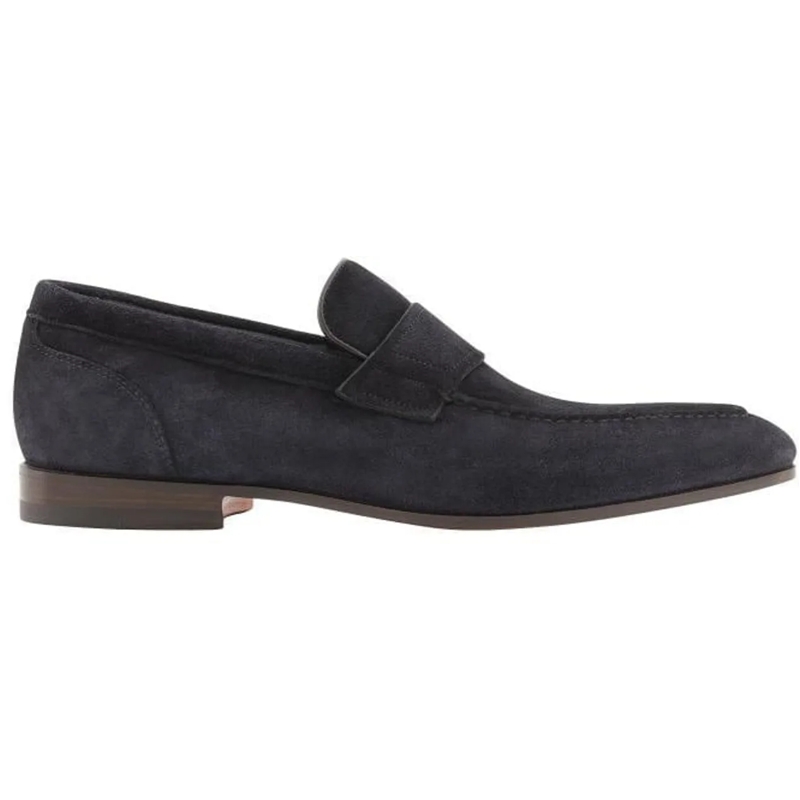 Santoni Mocassin Carlos Loafer blau