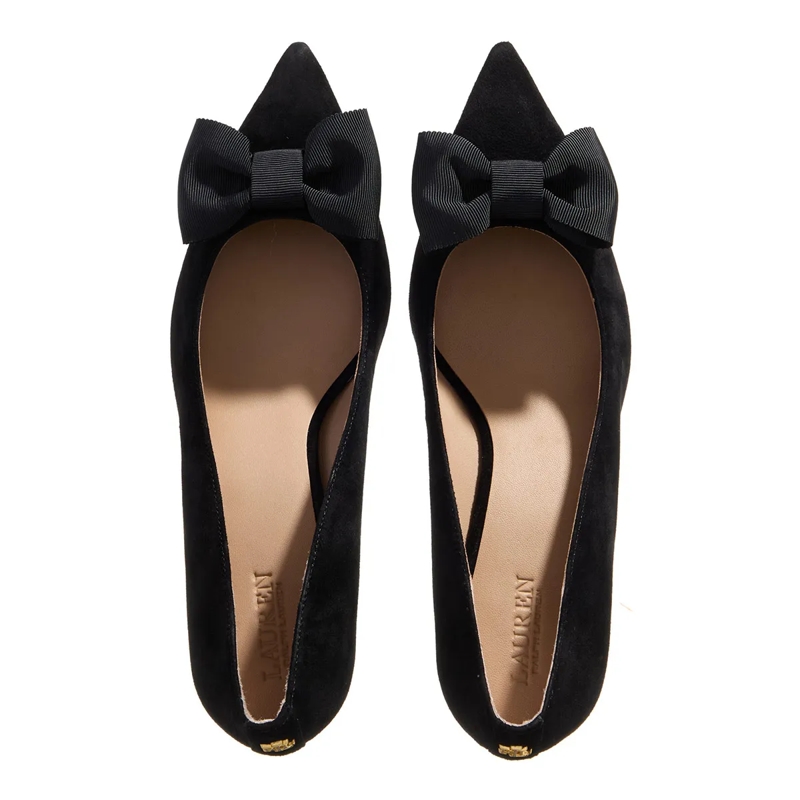 Lauren Ralph Lauren Escarpins Lanette Bow Pumps Closed Toe Black(Image 5)