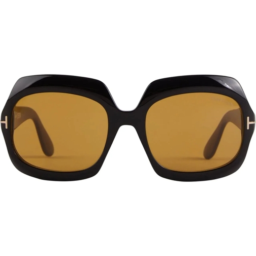 Tom Ford Sonnenbrille Ren Oval Sunglasses schwarz