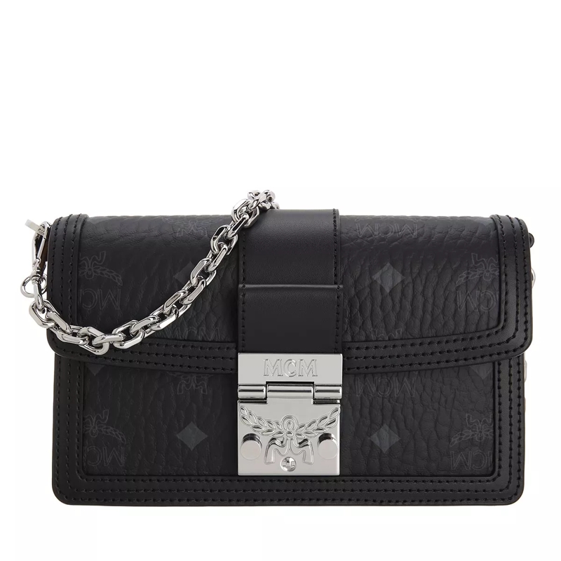 MCM Mini Tas Tracy Vi Crossbody Mni Bk, One Size
