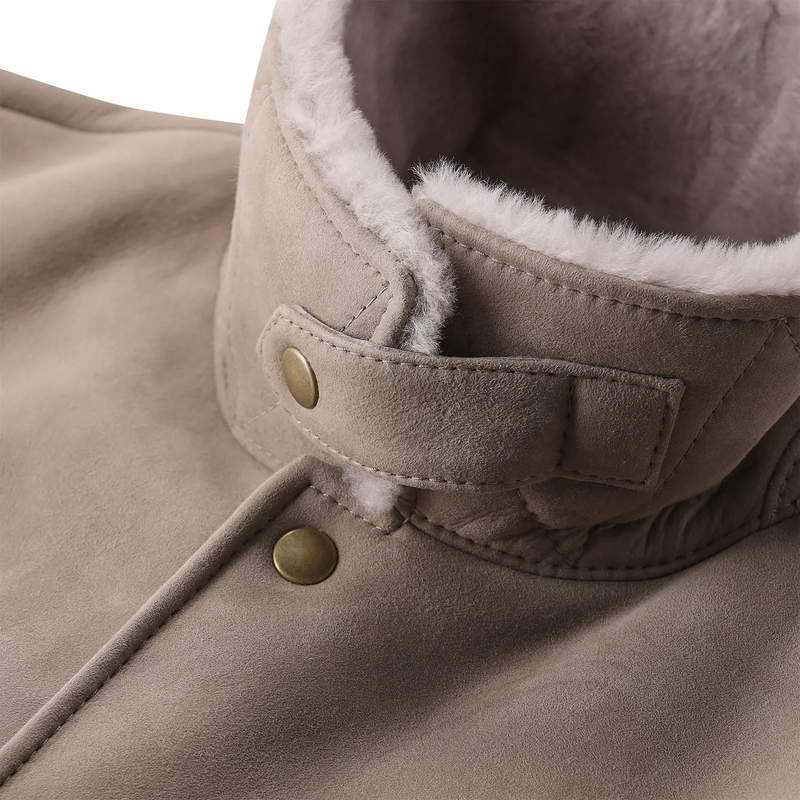 Werner Christ Jacke Lammfelljacke Jules beige(Image 3)