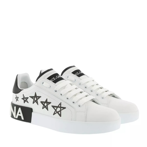 Dolce&Gabbana Star Sneaker White/Black lage-top sneaker