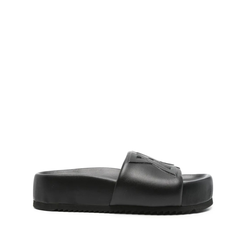 Vic Matié Sandalen Black Rubber Sandals Black