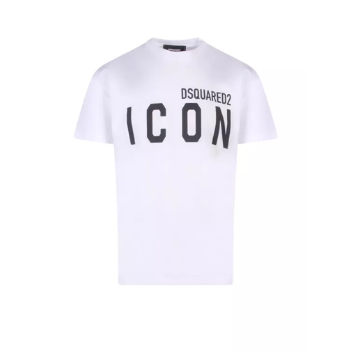 Dsquared2 White Cotton T-Shirt White T-shirts