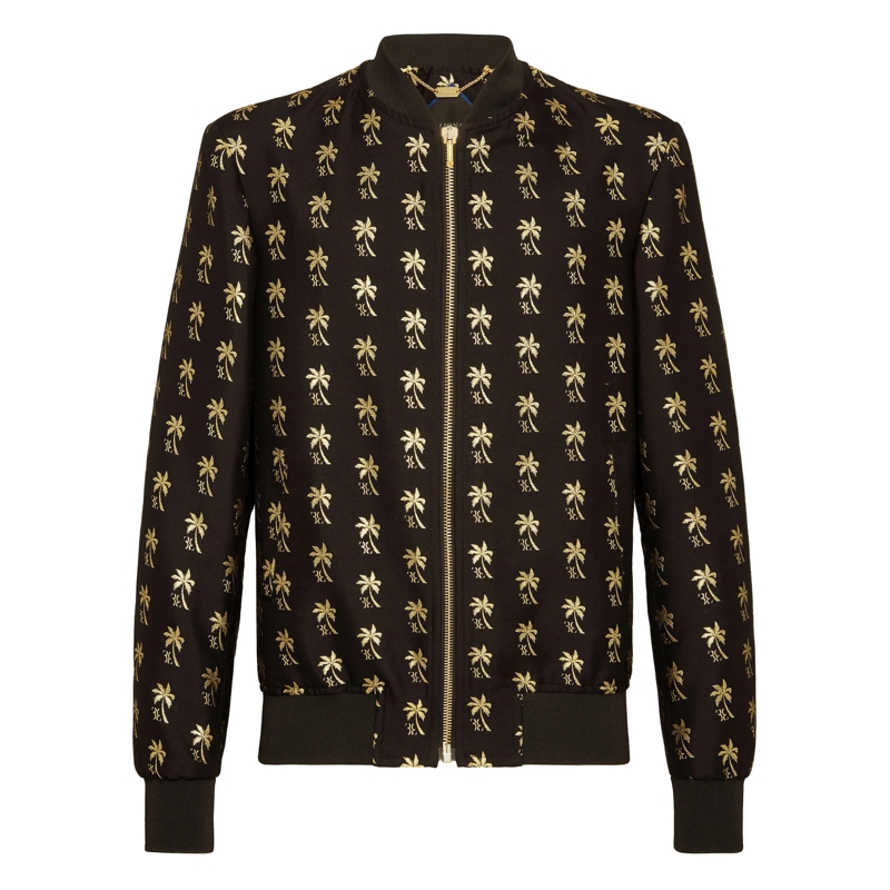 BILLIONAIRE Daunenjacke Bomberjacke Palms schwarz(Image 2)