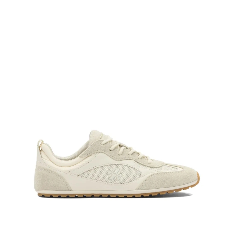 Tory Burch Lage-top sneaker Low-Profile Sneakers With Suede Neutrals