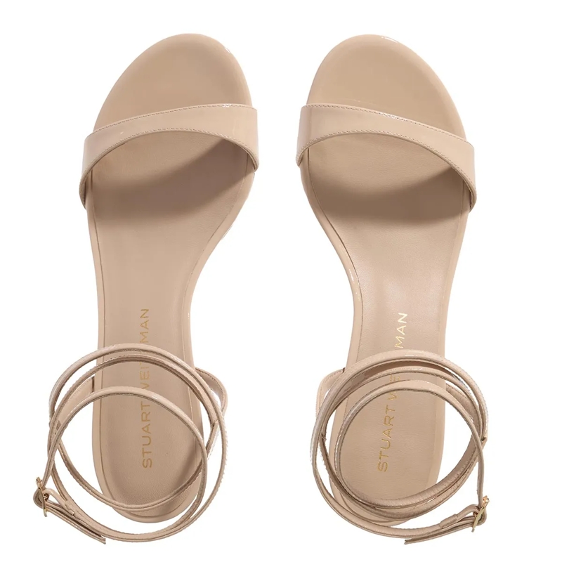 Stuart Weitzman Sandalen Nudist Wrap 50 Barely Beige(Image 6)