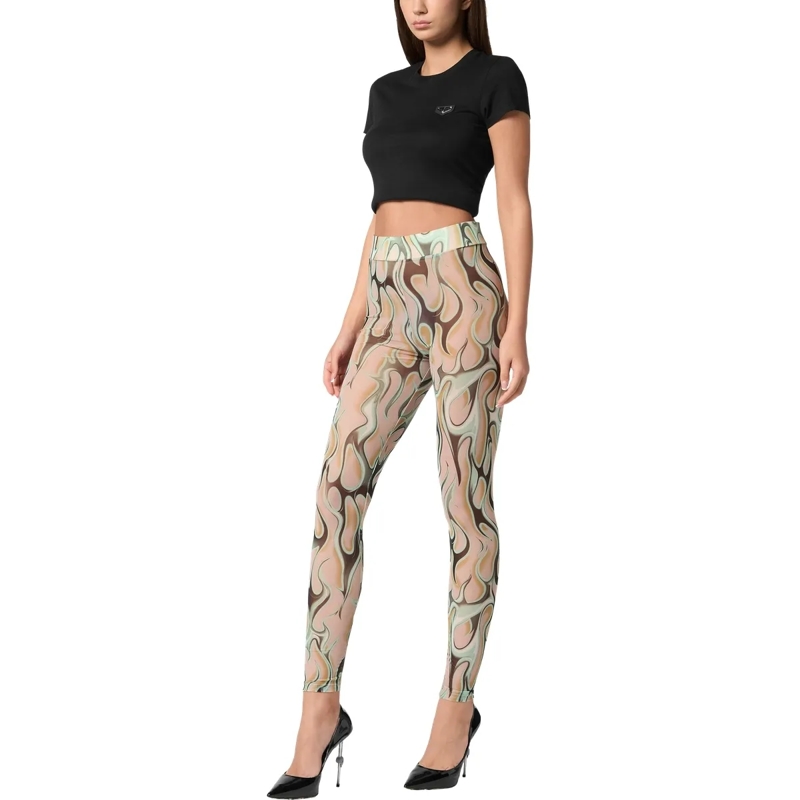 Philipp Plein Leggings Leggings Flame nude(Image 4)