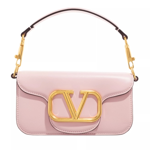 Valentino Garavani Locò Shoulder Bag Leather Rose Quartz Shoulder Bag