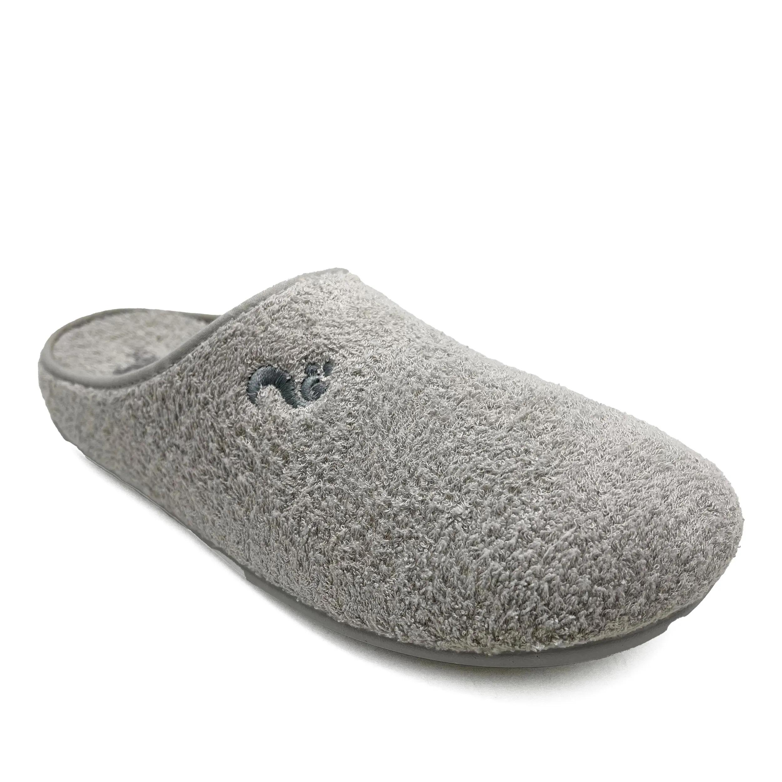 thies Sneakers - thies 1856 ® Bamboo Slipper vegan light grey (W/M) - Gr. 44 (EU) - in Grau - für Damen